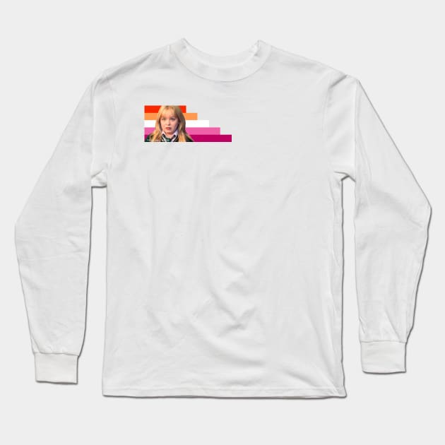 Clare Devlin - Im the wee... lesbian Long Sleeve T-Shirt by misswoodhouse